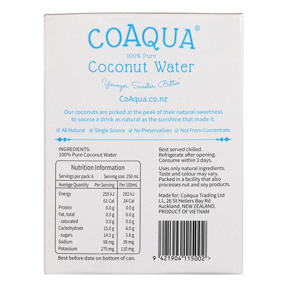 COAQUA 250mL Can x24 - CoAqua